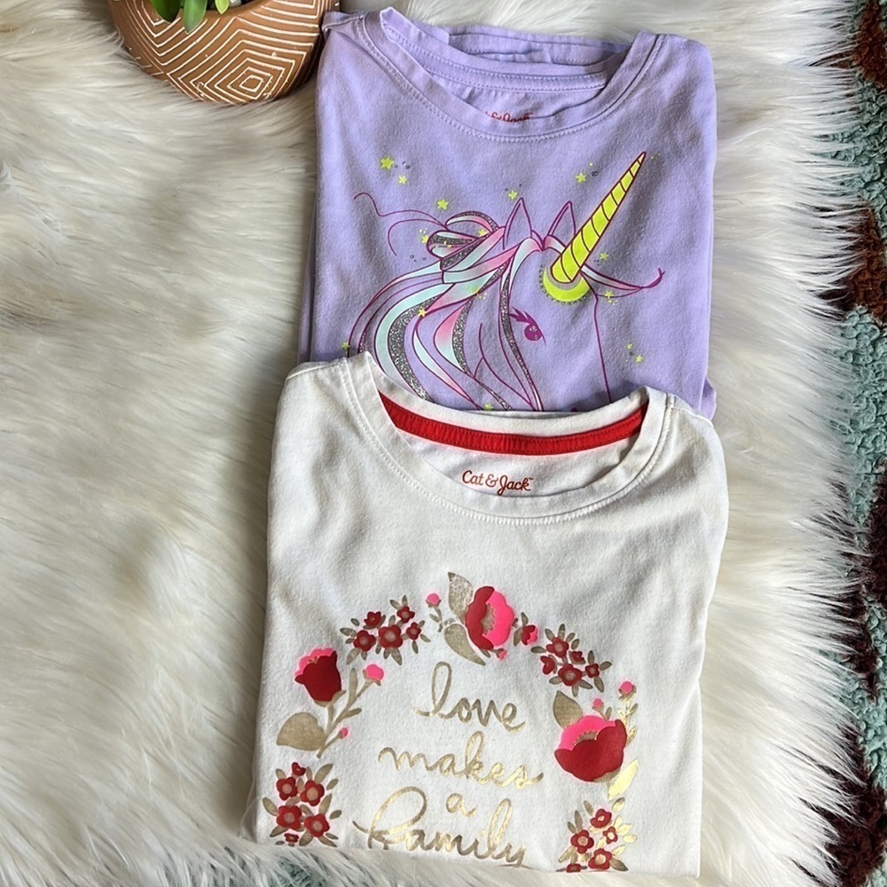 5 piece girls bundle lot - 3 sweatpants - 2 long sleeves - Picture 4 of 11